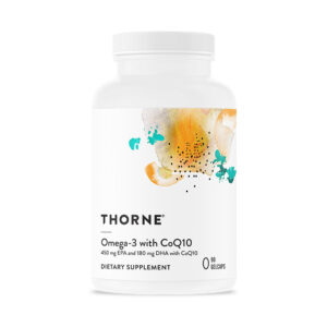 Thorne Omega-3 med CoQ10 90 gelkapslar