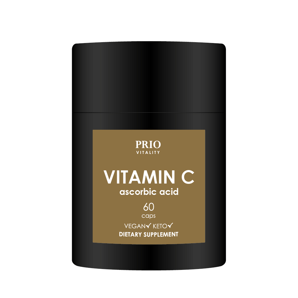 Prio Vitality Scandinavia AB Vitamin C 60 kapslar