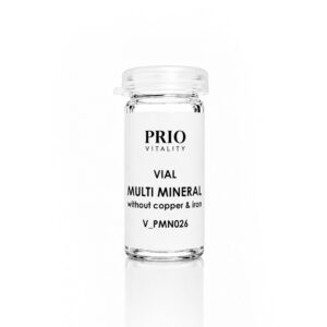 Prio Vitality Scandinavia AB Vial Multi Mineral without copper & iron 1