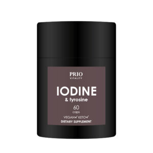 Prio Vitality Scandinavia AB Iodine & Tyrosine 60 kapslar