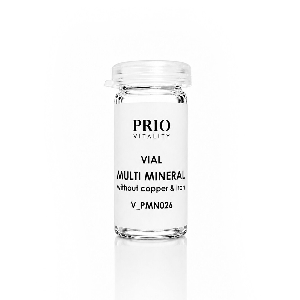 Prio Vitality Scandinavia AB Vial Multi Mineral without copper & iron 1