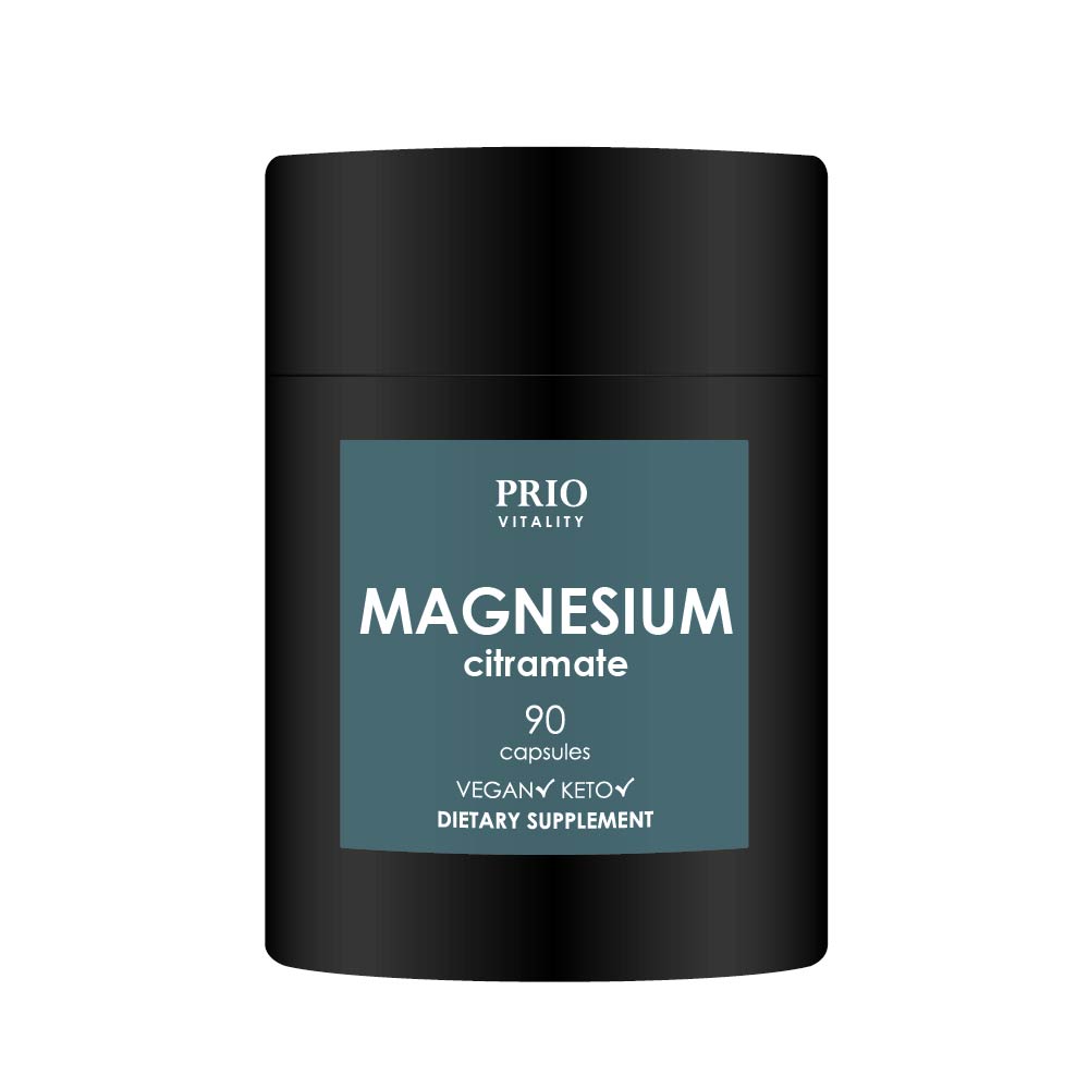 Prio Vitality Scandinavia AB Magnesium citramate 90 kapslar