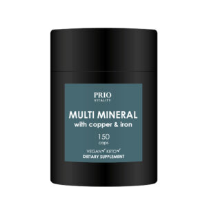 Prio Vitality Scandinavia AB Multi Mineral with copper & iron 150 kapslar