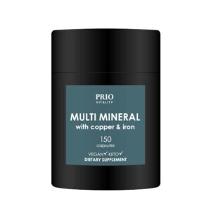 Prio Vitality Scandinavia AB Multi Mineral with copper & iron 150 kapslar